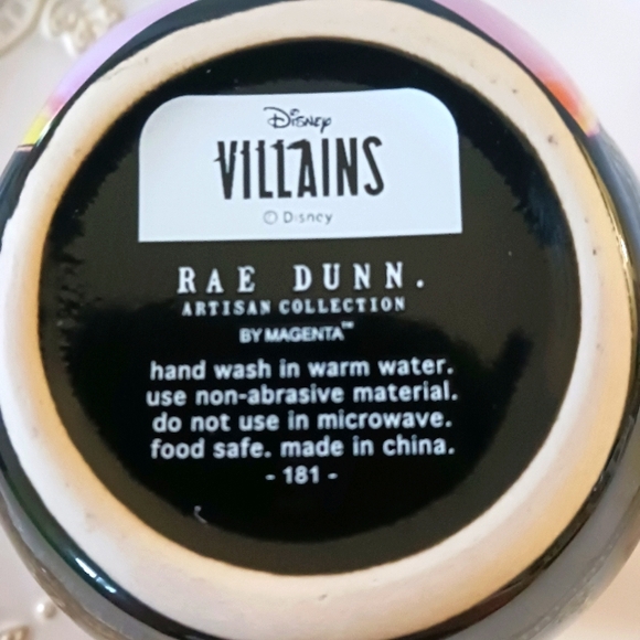 Rae Dunn × Disney Villains Ursula Double Sided Ceramic Mug - Picture 9 of 12